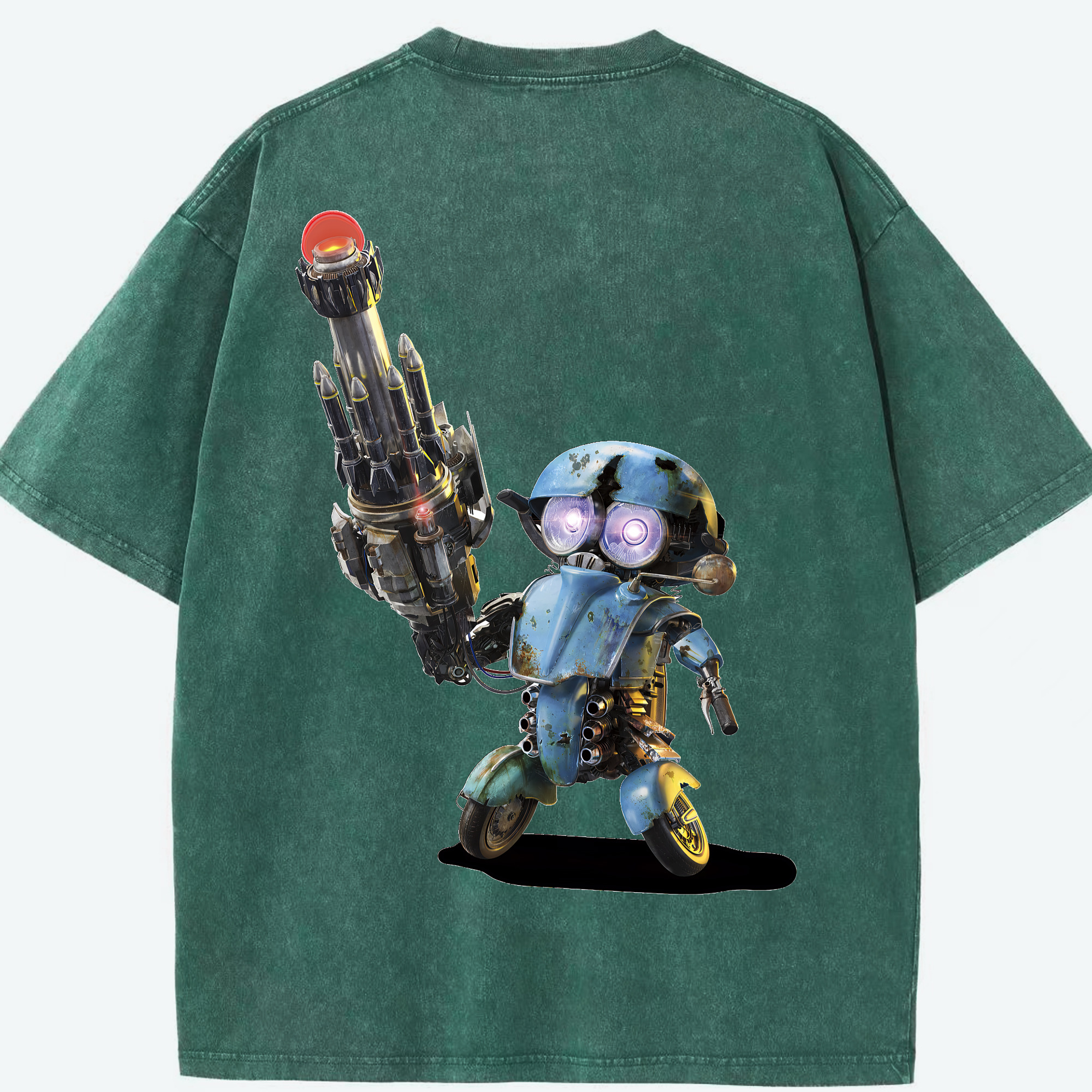 （画像用） Transformers トランスフォーマー 綿100% ヴィンテージ風 半袖Tシャツ（背面プリント）
